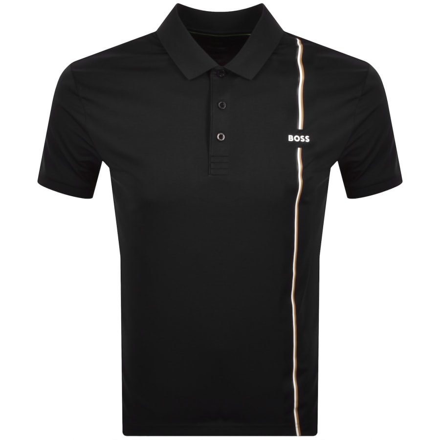 BOSS Toc Game 3 Short Sleeve Polo Black | Mainline Menswear us
